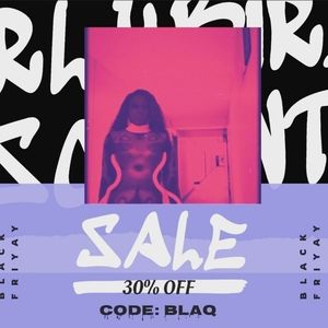 BLACK FRIYAY SALE STARTING NOV 25TH ONLY AT WWW.1BLAQBELLA.COM